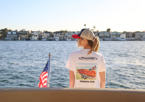 American Steel T-Shirt - Pacific Boat Trailers