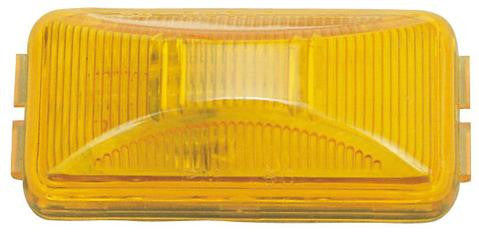 WESBAR Sealed Rectangular Marker/Clearance Light, Amber #203367 - Pacific Boat Trailers