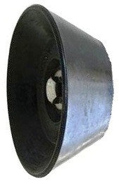 3" Diameter End Cap for Trailer Bow Rollers, 1/2" hole # NSC-434-B - Pacific Boat Trailers