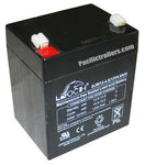 Replacement 12 Volt DC Battery for Breakaway Kits. #5.0 AH BATTERY - Pacific Boat Trailers