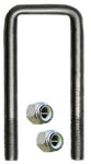 1/2" Square Stainless Steel Trailer U-Bolt, A=2 1/8" B=6 3/4" - Pacific Boat Trailers