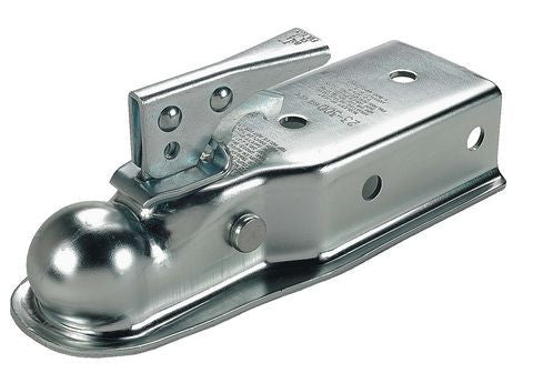 2" Ball, 3" Channel-Straight Tongue Trailer Coupler. #22300 - Pacific Boat Trailers