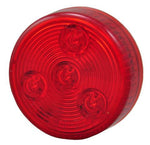 Round LED Clearance/Marker Light, 4-Diodes, Red, 2" Diameter # CL-22120-R - Pacific Boat Trailers