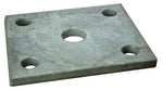 Trailer Axle Mounting Plate 3/8" Holes for 2" wide trailer axles - Pacific Boat Trailers