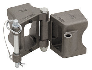 Fulton Fold-Away Hinge Kit for 3" x 5" Trailer Tongue, WELD-ON #HDPW350300 - Pacific Boat Trailers