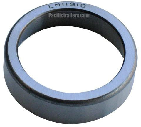 Bearing Race/Cup #LM11910 for use with LM11949 Bearings - Pacific Boat Trailers