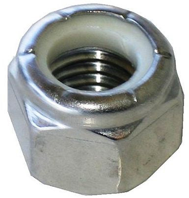 Stainless Steel Nylon Insert Lock Nuts - Pacific Boat Trailers